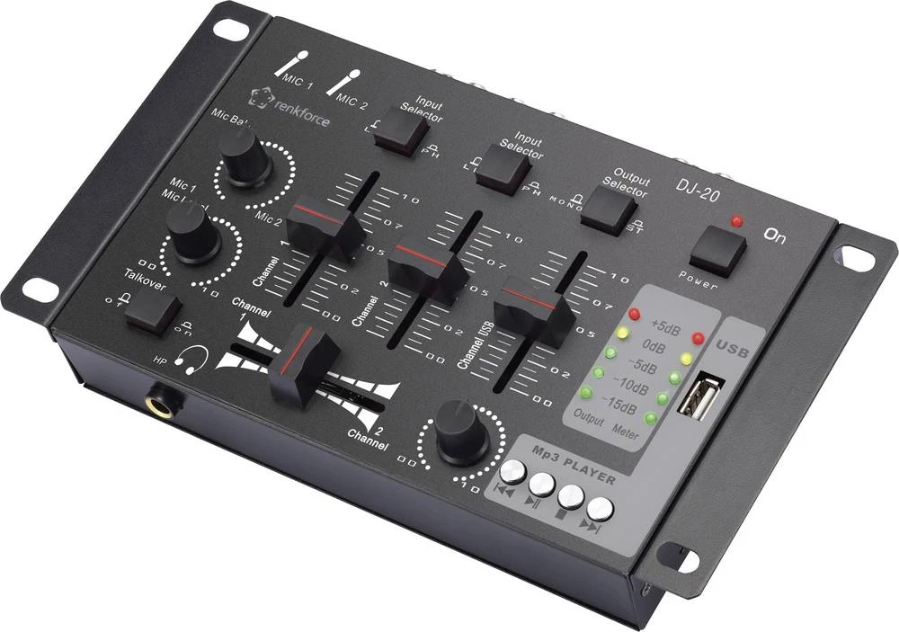 DJ mikseta Renkforce MX-26 USB slika