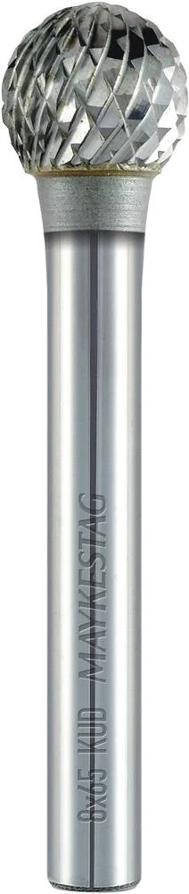 Glodalo 10 mm oblik D okruglo (KUD) Alpen 787606110100 tvrdi metal, promjer prihvata 6 mm slika