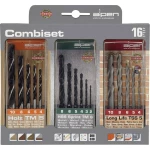 Asortiman univerzalnih svrdla 16-dijelni set Alpen 801003100