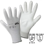 worky 1171 fino pletene rukavice, ESD najlon/ugljik-PU najlon/ugljik s PU prevlakom, veličina 11
