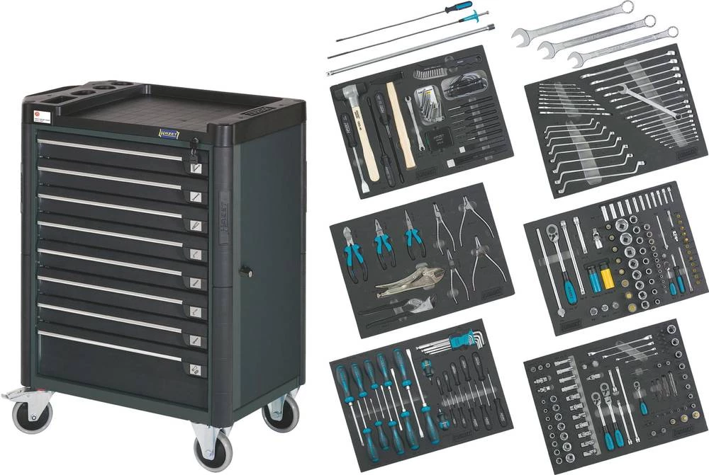 BMW puni asortiman alata za vozila 264-dijelni set 179T-8-RAL7016/2 Hazet slika