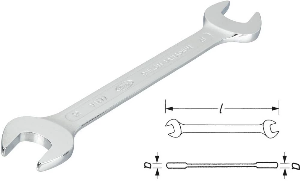Dupli viličasti ključ 21 - 23 mm DIN 3110 Vigor V1479 slika