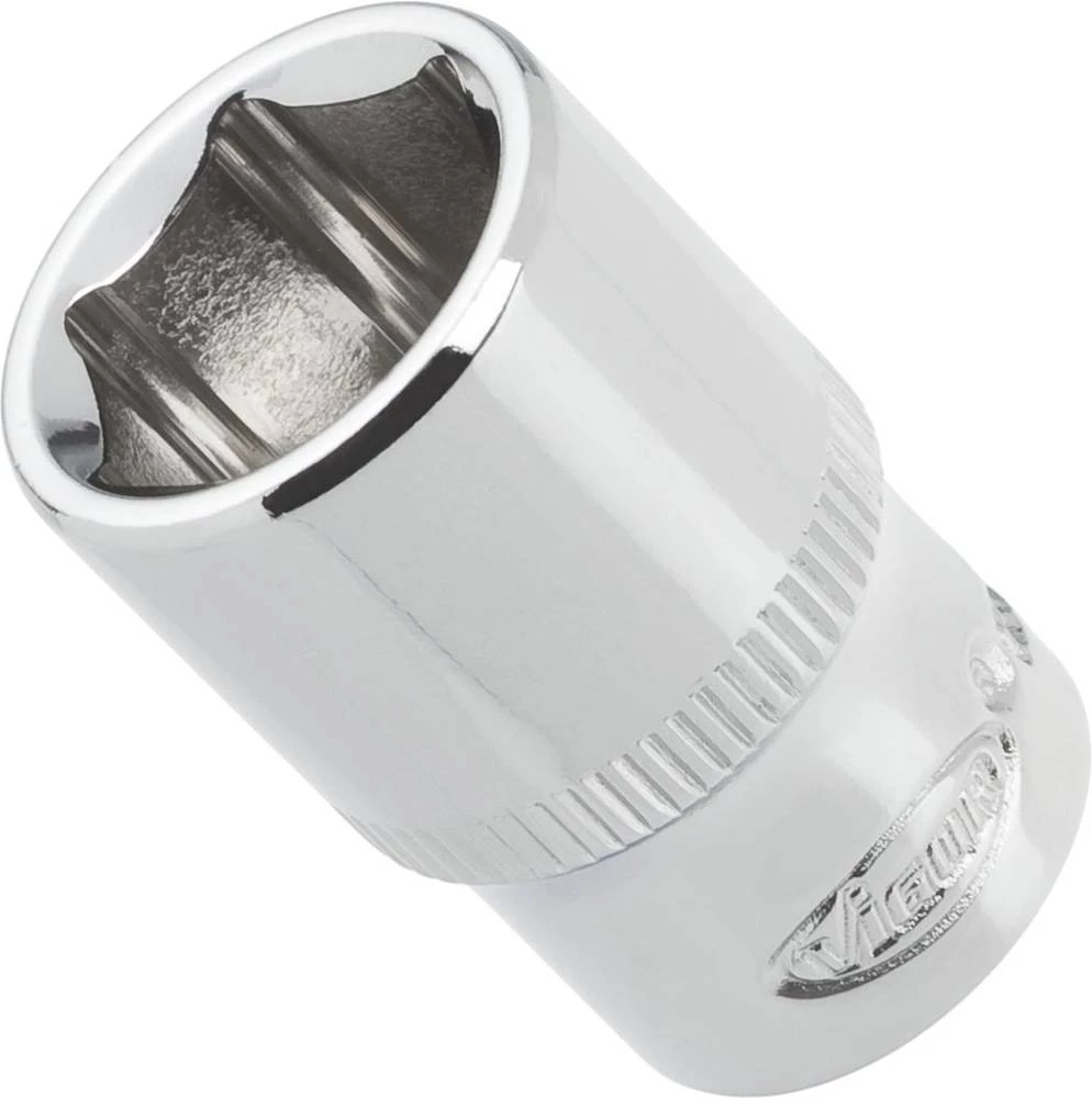 Vanjski šesterokutni nasadni ključ 11 mm 1/4" (6.3 mm) dimenzija proizvoda, dužina 25 mm Vigor V2423 slika