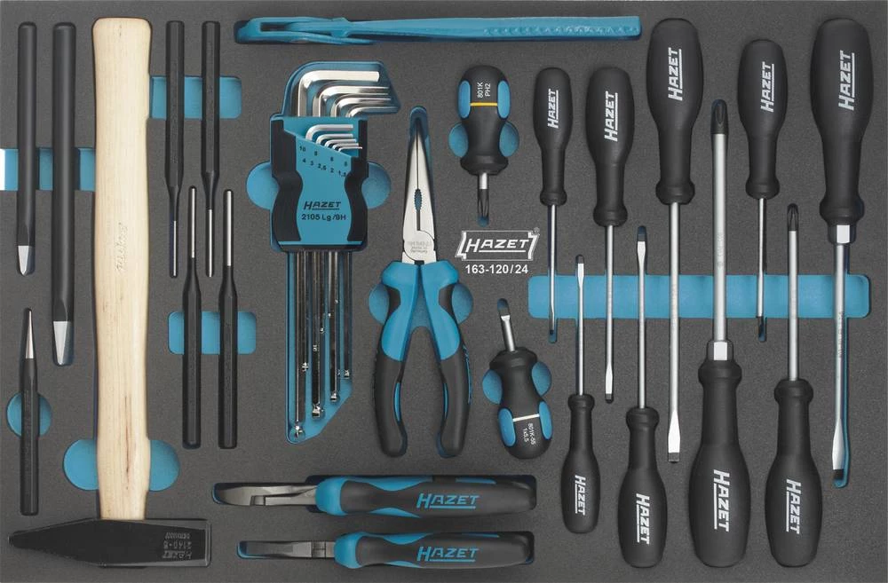 Set alata za obrtnike 24-dijelni set Hazet 163-120/24 slika