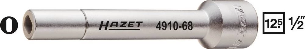 Produžetak za nasadne ključeve 5 mm, 8 mm pogon (odvijač) 1/2" (12.5 mm) 94.5 mm Hazet 4910-58 slika