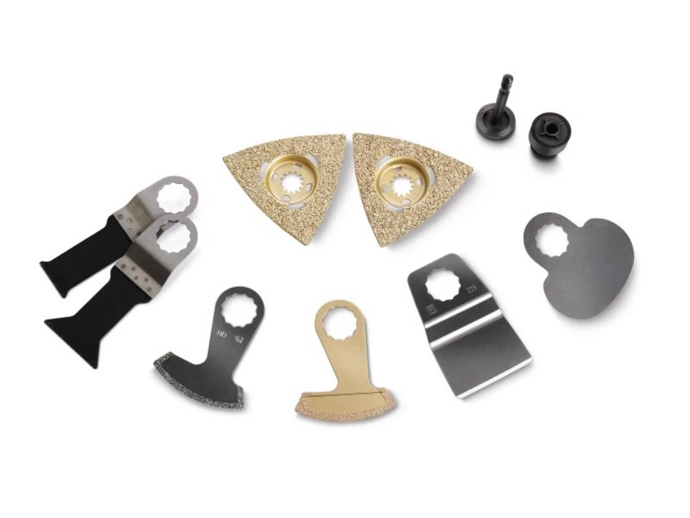 Pribor za višenamjenski alat 10-dijelni set Fein 63903167580 pogodna za robnu marku Fein SuperCut 1 set slika