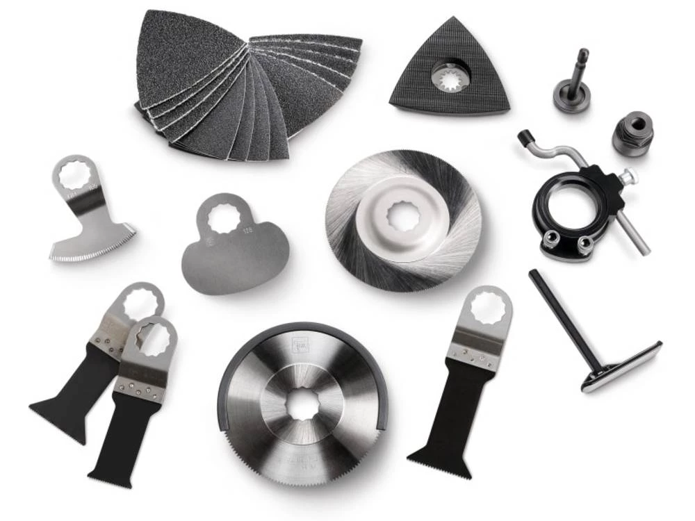 Pribor za višenamjenski alat 12-dijelni set Fein 63903167670 pogodna za robnu marku Fein SuperCut 1 set slika