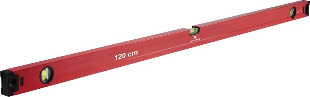 Libela od lakog materijala 120 cm TOOLCRAFT 1370259 0.5 mm/m kalibrirana prema tvorničkim standardima slika
