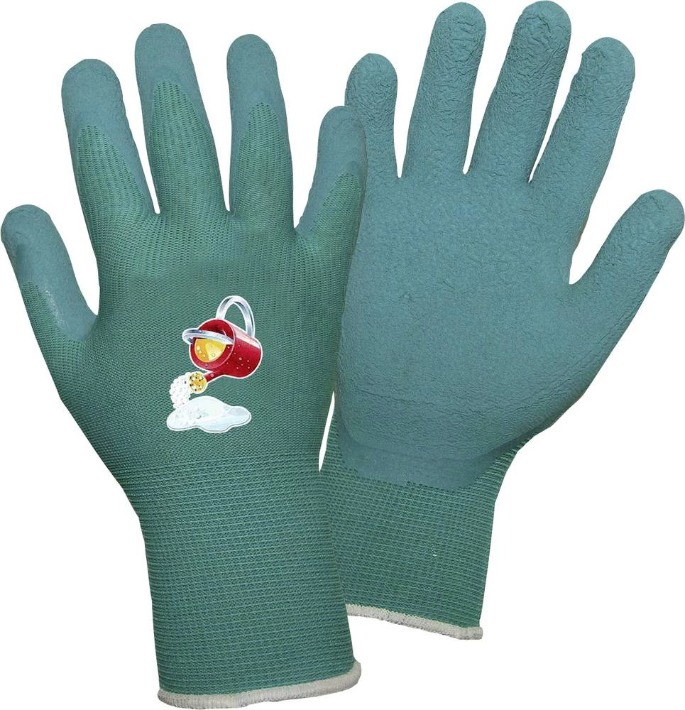 Griffy 14912 dječje rukavice, boja: tirkizna 100 % najlon s lateks prevlakom slika