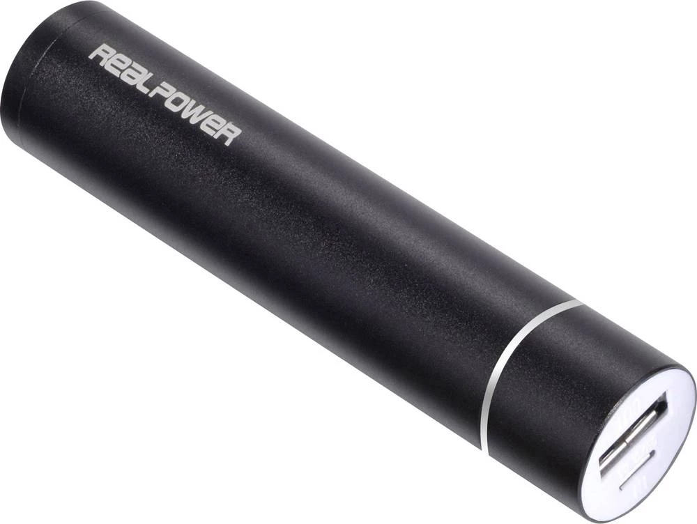Prijenosna dodatna baterija Powerbank RealPower PB-26 Li-Ion 2600 mAh slika