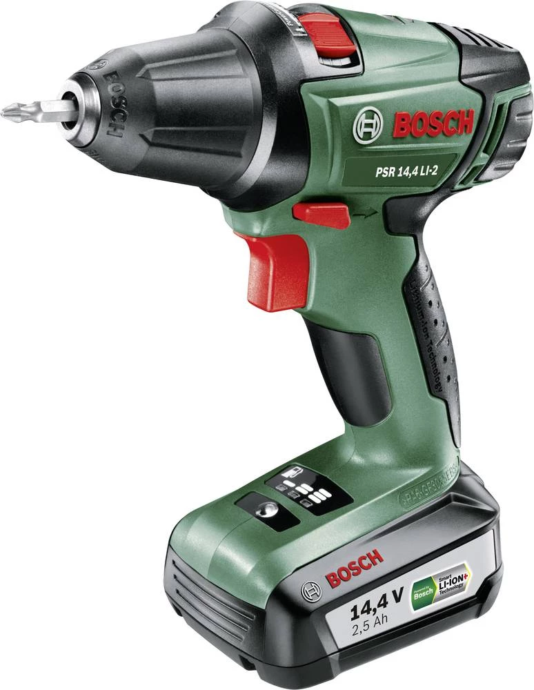 Bosch PSR 14,4 LI-2 bušilica i odvijač na bateriju 14.4 V 2.5 Ah Li-Ion uklj. akumulator, uklj. kovčeg slika