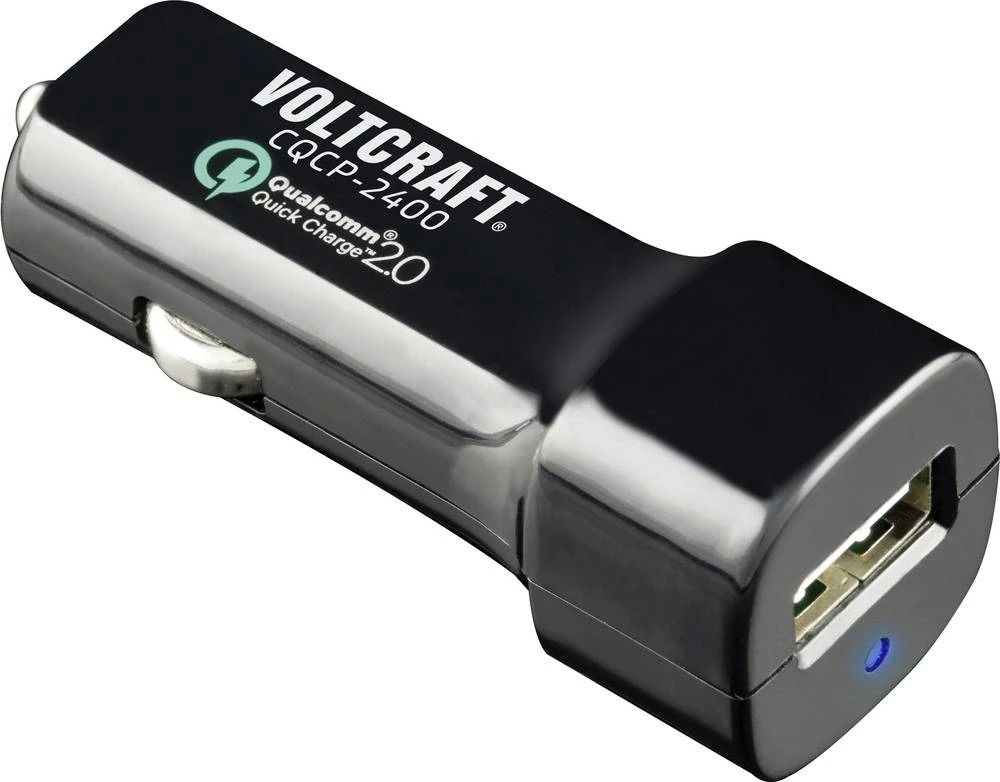 USB punjač za motorna i teretna vozila VOLTCRAFT CQCP-2400 izlazna struja (maks.) 2400 mA 1 x USB Qualcomm Quick Charge 2.0