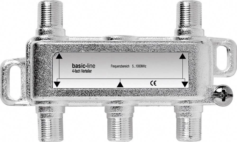 Kabelski TV razdjelnik Renkforce 4-dijelni 5 - 1006 MHz slika