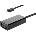 HDMI / VGA adapter [1x HDMI utikač D micro - 1x VGA utičnica] crne boje Renkforce