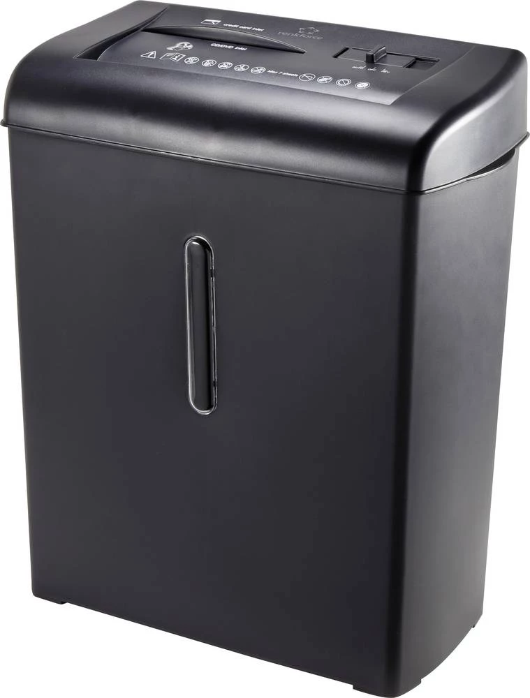 Uništavač dokumenata Renkforce X7-CD rezanje na komadiće, stupanj sigurnosti: 3 isto tako uništava CD-je, DVD-je, kreditne karti slika