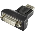 DisplayPort / DVI adapter [1x DisplayPort utikač - 1x DVI-utičnica 24+5pol.] crni Renkforce slika