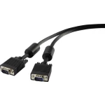 SVGA priključni kabel [1x VGA-utikač - 1x VGA-utikač] 1 m crni Renkforce
