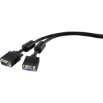 SVGA produžni kabel [1x VGA-utikač - 1x VGA-utičnica] 0.50 m crni Renkforce