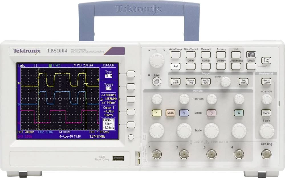 Digitalni osciloskop Tektronix TBS1154 150 MHz slika