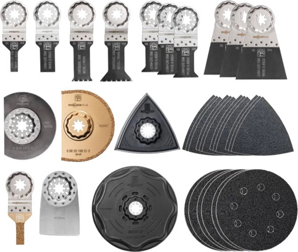 Pribor za višenamjenski alat 34-dijelni set Fein Best of Renovation 35222942060 pogodna za robnu marku Fein 1 set slika