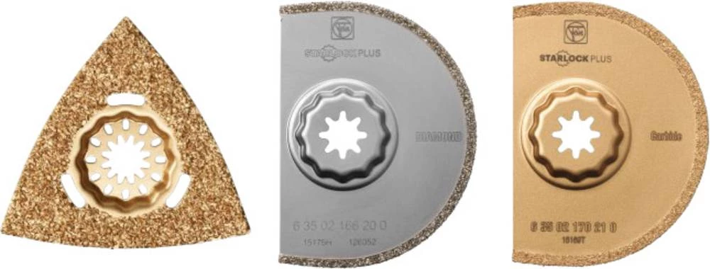 Listovi pile za pločice 3-dijelni set Fein 35222942070 pogodan za robnu marku Fein 1 set slika