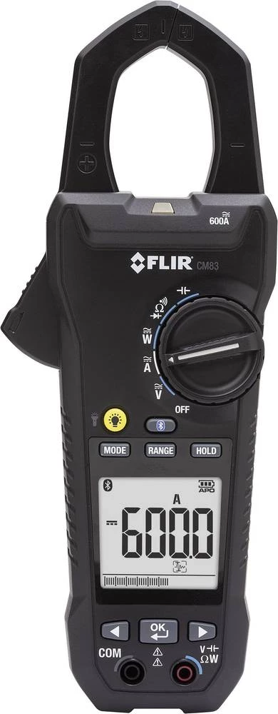 Strujne kliješte, Ručni multimetar digitalni FLIR CM83 kalibriran prema: DAkkS CAT III 1000 V slika