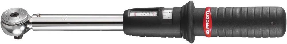 Moment ključ s račnom 3/8" (10 mm) 10 - 50 Nm Facom J.208-50 kalibriran prema ISO standardu slika