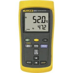 Termometar Fluke Fluke 52 II -250 do +1372 °C tip osjetnika J, K, T, E kalibriran prema: ISO slika