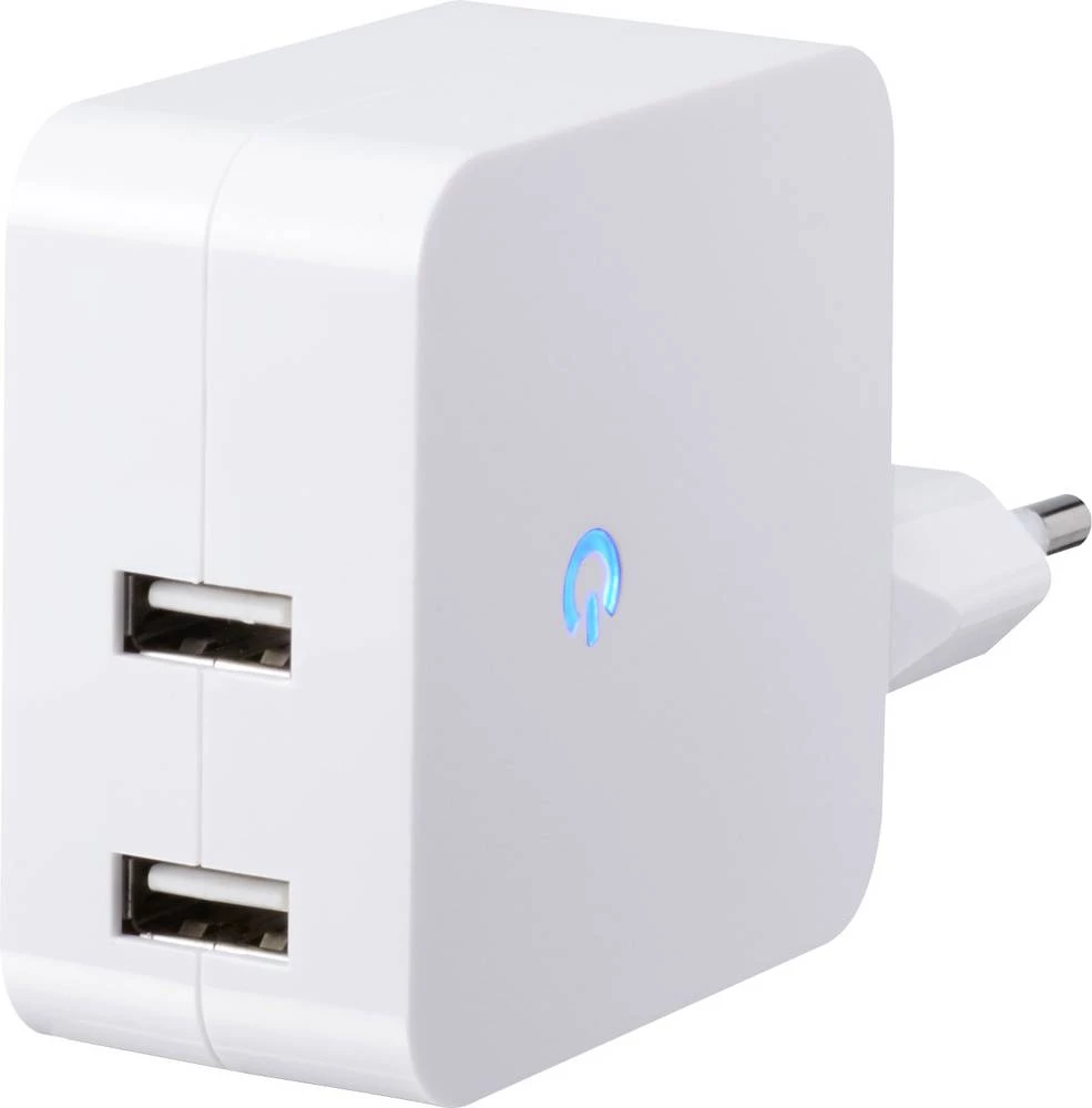 USB utičnica za punjenje VOLTCRAFT SPS-2400/2+WH izlazna struja (maks.) 4800 mA 2 x USB
