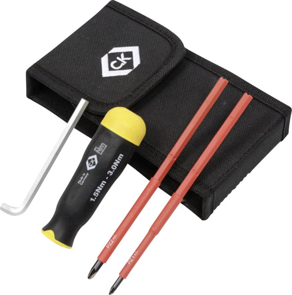 VDE odvijač sa zakretnim momentom 3-dijelni set C.K. 1.5 - 3 Nm slika