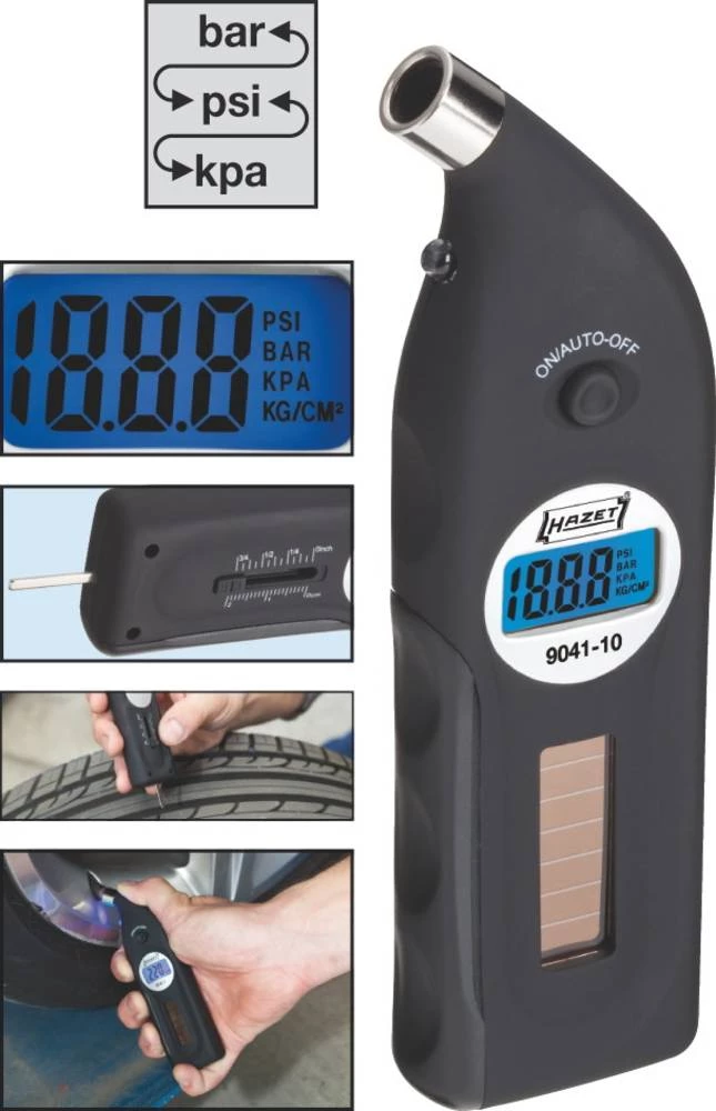 Tester tlaka u gumama Hazet 9041-10 slika