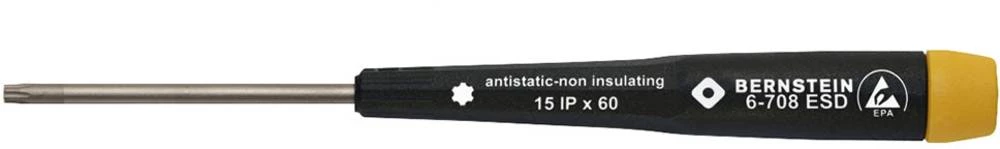 ESD Torx odvijač Bernstein veličina 15 IP duljina oštrice: 60 mm slika