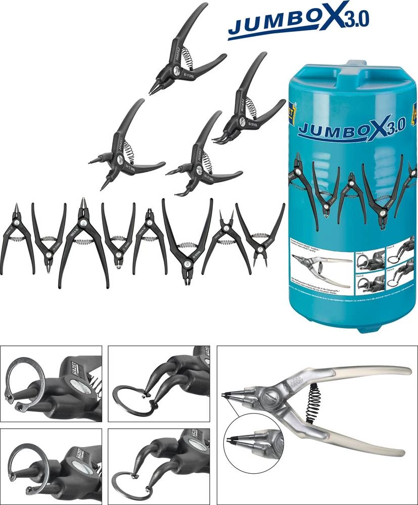 Set kliješta za seger osigurače Hazet 1845/12 slika