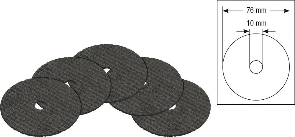 Disk za rezanje 5-dijelni komplet Hazet 9033-010/5 slika