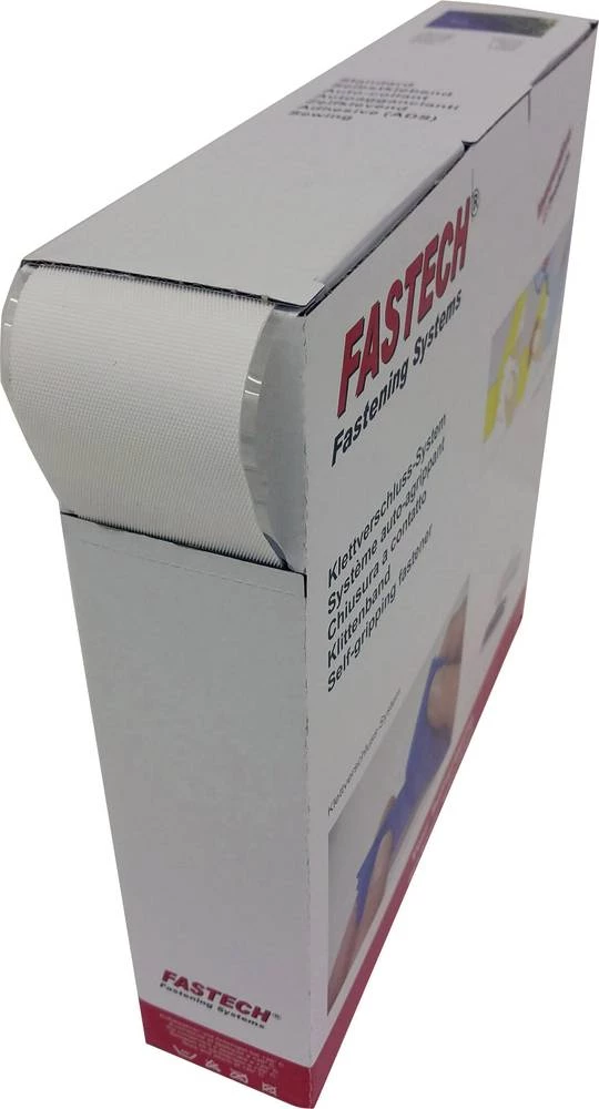 čičak traka za lijepljenje sa mikro kukicama (D x Š) 25 m x 50 mm bijela Fastech B50-SK-ETN21CW25 25 m slika