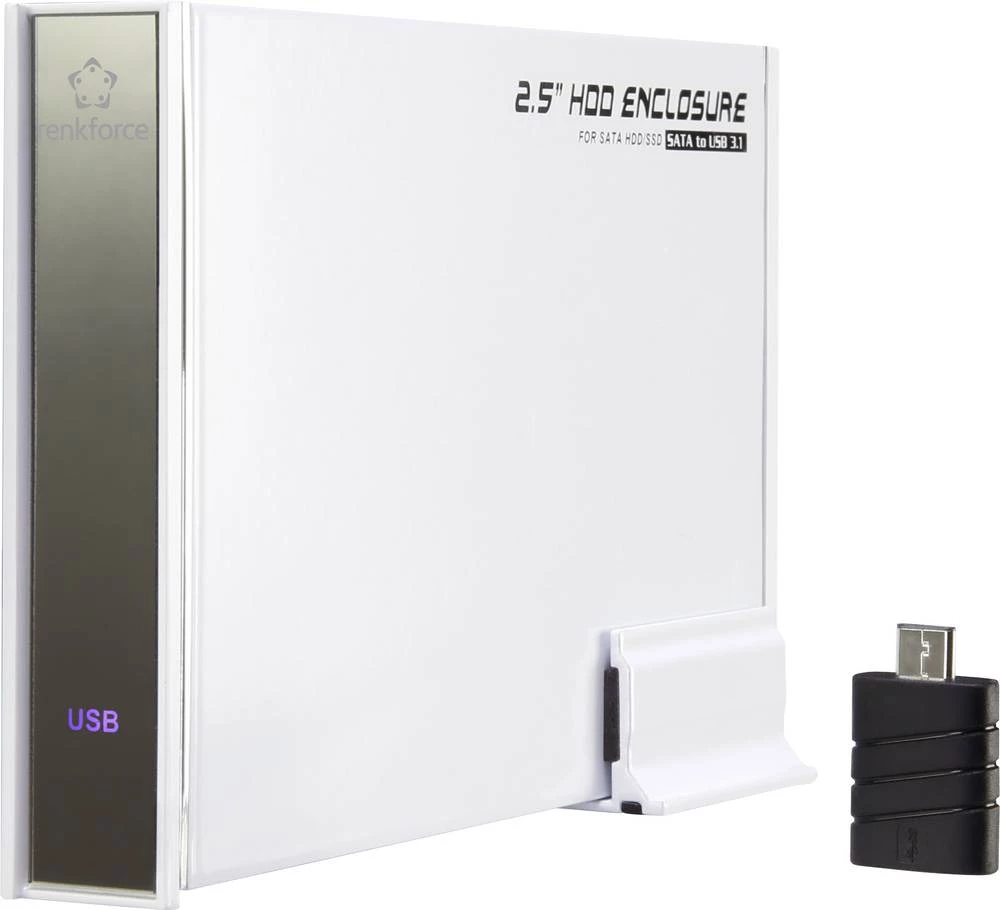 SATA kućište tvrdog diska 2.5 cola Renkforce HY-EB-2509-U3.1 USB 3.1 slika