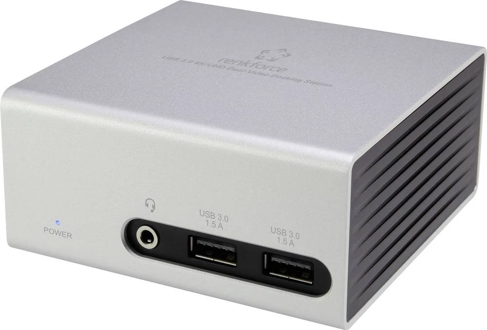 Renkforce priključna stanica za prijenosno računalo 4K-/ UHD-Dual Video DU3900 univerzalna slika