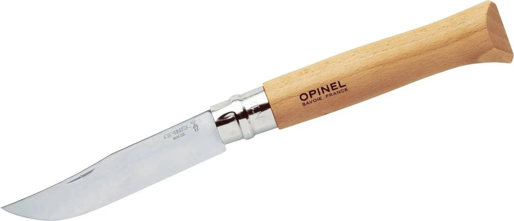 Opinel džepni nož Classic bukva vel. 12 oštrica: ugljični čelik Sandvik 12C27 · drška: bukovo drvo 254122 slika