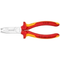 Kliješta za skidanje izolacije, pogodna za okrugli kabel, kabel za vlažne prostorije 1.5 do 2.5 mm 8 do 13 mm Knipex 13 46 165 slika