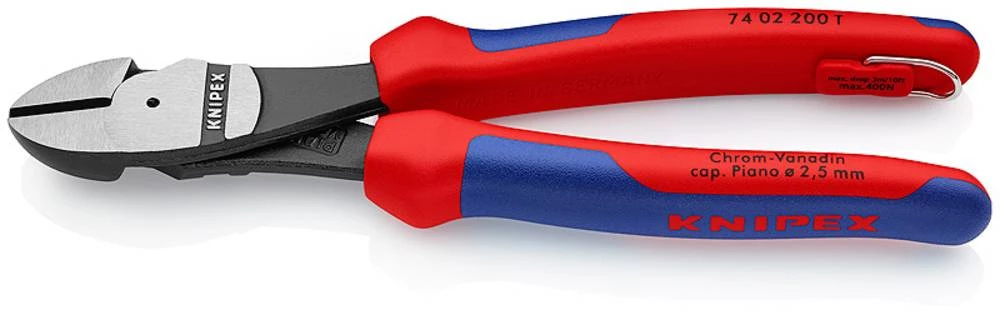 Radionički snažni bočni rezač sa sigurnosnom ušicom 200 mm Knipex 74 02 200 T slika