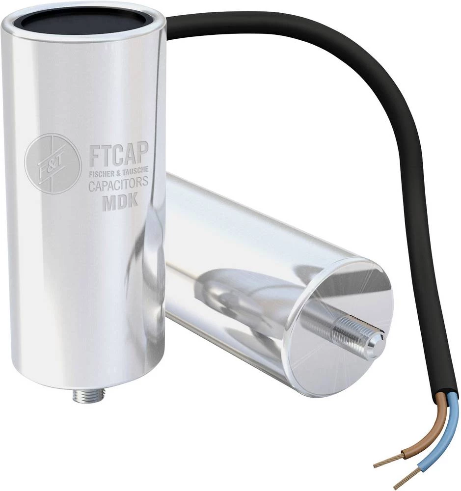 Elektrolitski kondenzator, vijčani priključak 80 µF 320 V (promjer x V) 41.5 mm x 85 mm F & T MDK80032041,8085 1 kom. slika