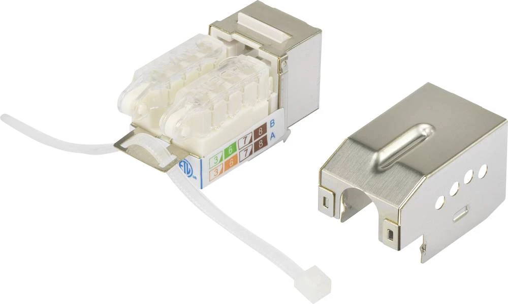 RJ45 ugradbeni modul Keystone CAT 6 Renkforce KS10 slika