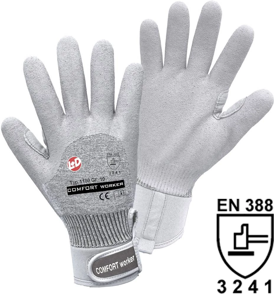 Griffy 1180 fino pletene rukavice, pamuk/elastan s PPU veličina 10 slika