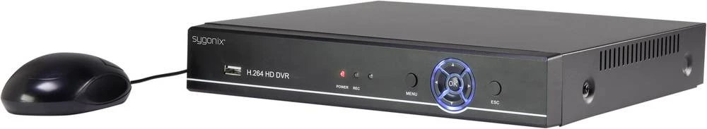 4-kanalni AHD, analogno digitalni snimač Sygonix 10665A1 slika