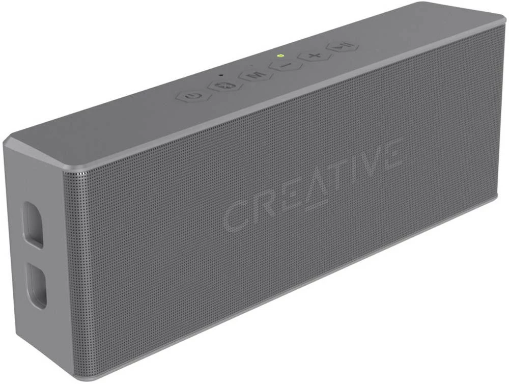 Bluetooth® zvučnik Creative Labs Muvo 2 funkcija slobodnog govora, SD, zaštićen od prskanja vode, sivi slika