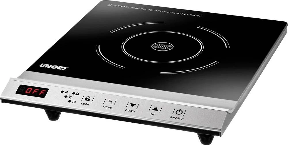 Ploča za kuhanje s ekranom 58255 Unold funkcija tajmera slika