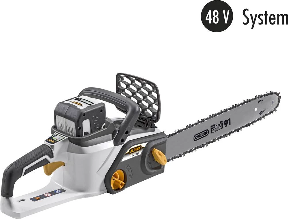 Akumulatorska lančana pila, bez akumulatora 48 V 1200 W Li-Ion ALPINA C 1648 Li dužina mača 400 mm slika