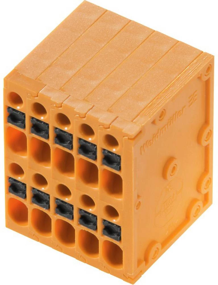 Opružna blok spojka 1.5 mm broj polova: 8 LS2HF 3.50/08/90 3.5SN OR BX Weidmüller narančasta 100 kom. slika