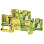 Dvorazinska vrsna spojka APGTB 2.5 2T PE 4C/2 1548160000 zeleno-žuta Weidmüller 50 kom.