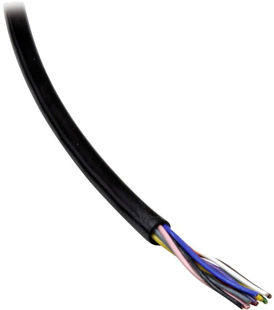 Podatkovni kabel Li12Y11Y 8 x 0.75 mm crne boje BKL Electronic 1506023/5 5 m slika